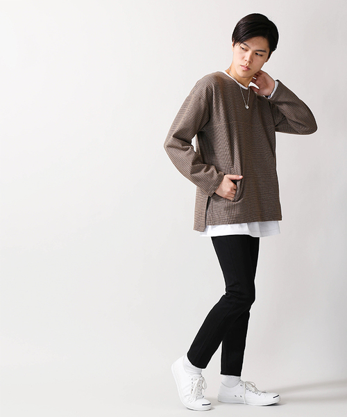 WEGO(ウィゴー)の「WEGO/ストレッチスキニーデニムパンツ(デニムパンツ・メンズ・ブラック/ダークインディゴブルー/ライトインディゴブルー・SMALL/MEDIUM/LARGE/X-LARGE)」の13枚目の写真