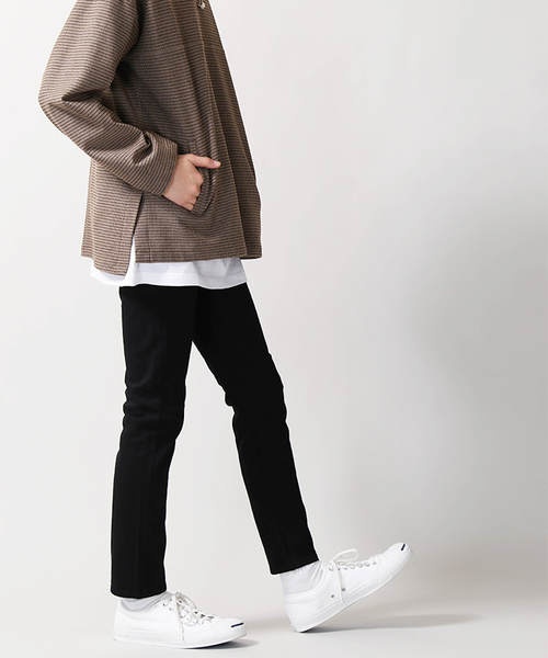 WEGO(ウィゴー)の「WEGO/ストレッチスキニーデニムパンツ(デニムパンツ・メンズ・ブラック/ダークインディゴブルー/ライトインディゴブルー・SMALL/MEDIUM/LARGE/X-LARGE)」の21枚目の写真