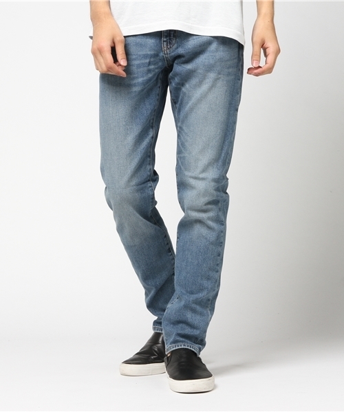 WEGO(ウィゴー)の「WEGO/ストレッチスキニーデニムパンツ(デニムパンツ・メンズ・ブラック/ダークインディゴブルー/ライトインディゴブルー・SMALL/MEDIUM/LARGE/X-LARGE)」の10枚目の写真