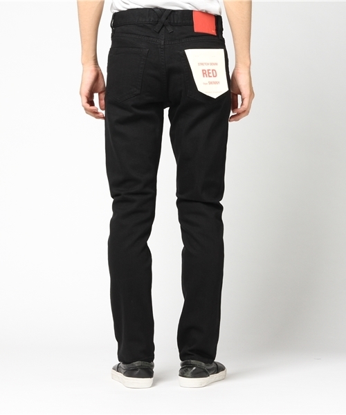 WEGO(ウィゴー)の「WEGO/ストレッチスキニーデニムパンツ(デニムパンツ・メンズ・ブラック/ダークインディゴブルー/ライトインディゴブルー・SMALL/MEDIUM/LARGE/X-LARGE)」の17枚目の写真