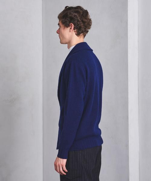 UNITED ARROWS（ユナイテッドアローズ）の「○UASB ミドルゲージ ショールカーディガン ◆（カーディガン/ボレロ・メンズ・ベージュ/ネイビー/ブラック・SMALL/MEDIUM/X-LARGE/LARGE）」の17枚目の写真