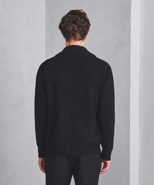 UNITED ARROWS（ユナイテッドアローズ）の「○UASB ミドルゲージ ショールカーディガン ◆（カーディガン/ボレロ・メンズ・ベージュ/ネイビー/ブラック・SMALL/MEDIUM/X-LARGE/LARGE）」の5枚目の写真