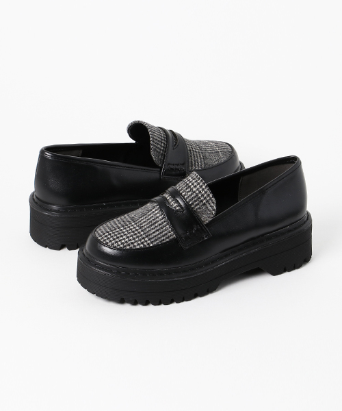 WEGO(ウィゴー)の「WEGO/厚底コインローファー(ローファー・レディース・ブラック/その他1/アニマル・MEDIUM/LARGE)」の14枚目の写真