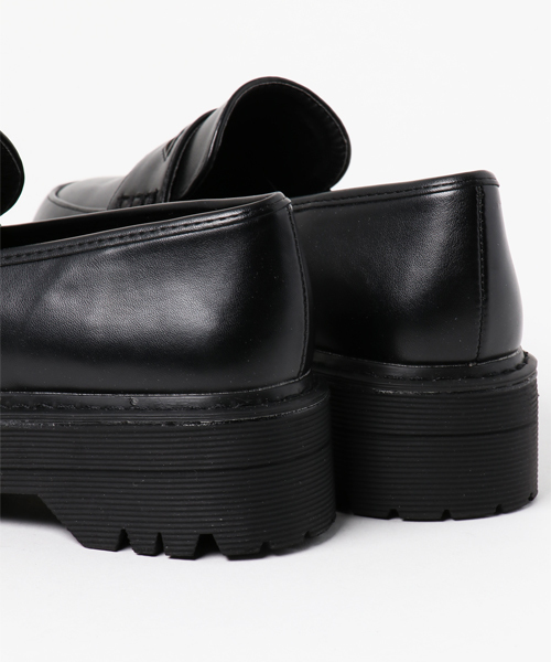 WEGO(ウィゴー)の「WEGO/厚底コインローファー(ローファー・レディース・ブラック/その他1/アニマル・MEDIUM/LARGE)」の12枚目の写真