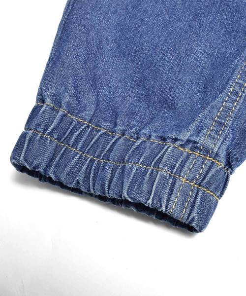 MinoriTY（マイノリティ）の「ストレッチデニムサルエルジョガーパンツ（デニムパンツ・メンズ・ブルー/サックスブルー・XL/M/L）」の8枚目の写真