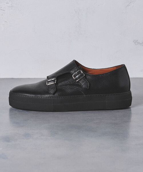 UNITED ARROWS(ユナイテッドアローズ)の「UA ITY ドレススニーカー ダブルモンクストラップ†◆(スニーカー・メンズ・ブラック/ダークブラウン・39/45/40/41/42/43/44)」の5枚目の写真