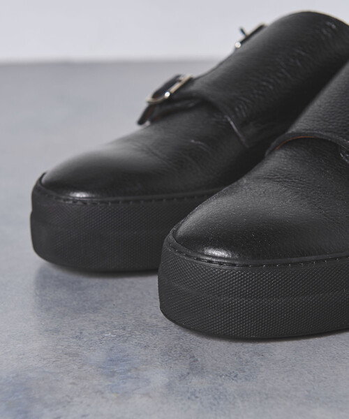 UNITED ARROWS(ユナイテッドアローズ)の「UA ITY ドレススニーカー ダブルモンクストラップ†◆(スニーカー・メンズ・ブラック/ダークブラウン・39/45/40/41/42/43/44)」の8枚目の写真