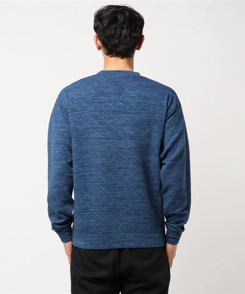 Champion(チャンピオン)の「【Champion/チャンピオン】メンズ Wrap-Air クルーネックシャツ アクションスタイル(スウェット・メンズ・グレー/オフホワイト/ブラック/ネイビー・LARGE/X-LARGE/MEDIUM)」の6枚目の写真