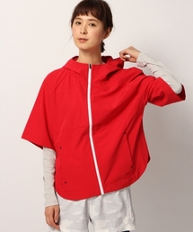 【ACTIVE】タフタショート5分袖パーカー Women/777493