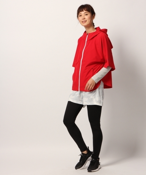 GLOBAL WORK(グローバルワーク)の「【ACTIVE】タフタショート5分袖パーカー Women/777493(その他アウター・レディース・ホワイト/グレー/レッド・LARGE/MEDIUM)」の6枚目の写真