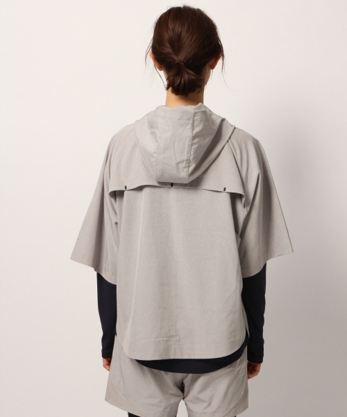 GLOBAL WORK(グローバルワーク)の「【ACTIVE】タフタショート5分袖パーカー Women/777493(その他アウター・レディース・ホワイト/グレー/レッド・LARGE/MEDIUM)」の4枚目の写真