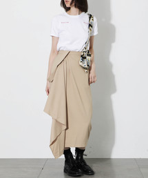 美品 Ameri SCARF SHOULDER DHOTI SKIRT AMERI vintage SCARF SHOULDER DHOTI SKIRT