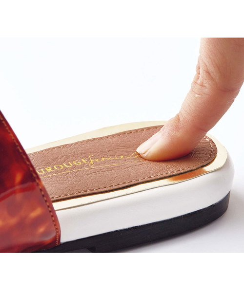 GeeRA（ジーラ）の「キラキラデザインサンダル（サンダル・レディース・ホワイト/ブラック/ネイビー・LARGE/MEDIUM/SMALL/X-LARGE）」の7枚目の写真