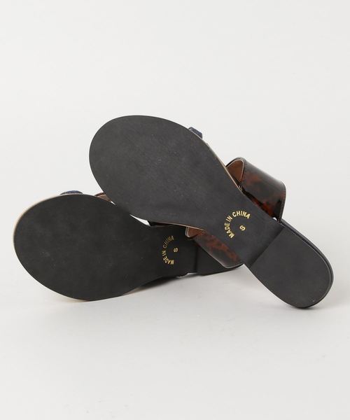 GeeRA（ジーラ）の「キラキラデザインサンダル（サンダル・レディース・ホワイト/ブラック/ネイビー・LARGE/MEDIUM/SMALL/X-LARGE）」の5枚目の写真