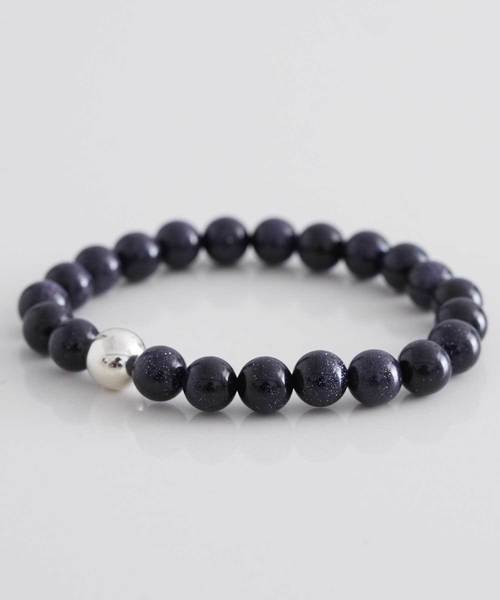 UNITED TOKYO（ユナイテッドトウキョウ）の「ビーズブレスレット（ブレスレット・メンズ・ブラック/ブルー/オレンジ・FREE）」の3枚目の写真
