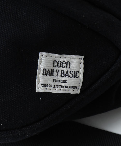 coen(コーエン)の「キャンバスボディバッグ(ボディバッグ/ウエストポーチ・メンズ・ワインレッド/ネイビー/ブラック/ナチュラル・FREE)」の16枚目の写真