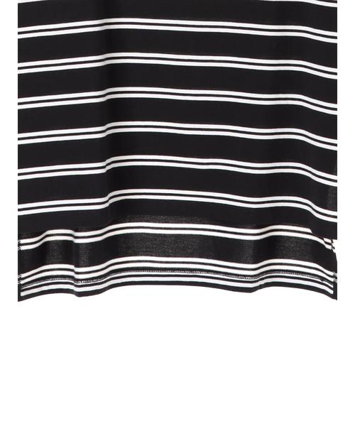 AMERICAN HOLIC（アメリカンホリック）の「・60新彊綿天竺半袖変形ボートBOXチュニック（Tシャツ/カットソー・レディース・オフホワイト/グレー系その他2/その他7・FREE）」の13枚目の写真