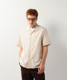 Steven Alan | <Steven Alan>BUTTER STRIPE OPEN COLLAR BOLD SHIRT/シャツ ◆(シャツ/ブラウス)
