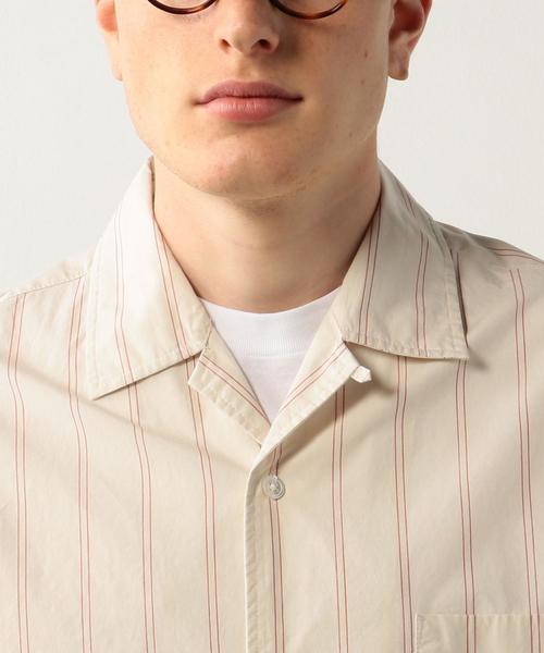Steven Alan(スティーブンアラン)の「<Steven Alan>BUTTER STRIPE OPEN COLLAR BOLD SHIRT/シャツ ◆(シャツ/ブラウス・メンズ・オレンジ/ロイヤルブルー・SMALL/LARGE/MEDIUM/X-LARGE)」の13枚目の写真