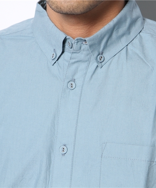 Denime(ドゥニーム)の「S/S TYPEWRITER BD SHIRTS(シャツ/ブラウス・メンズ・マスタード/グリーン/サックスブルー/ホワイト・LARGE/SMALL/MEDIUM)」の10枚目の写真