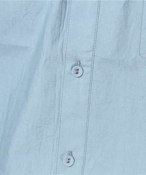 Denime(ドゥニーム)の「S/S TYPEWRITER BD SHIRTS(シャツ/ブラウス・メンズ・マスタード/グリーン/サックスブルー/ホワイト・LARGE/SMALL/MEDIUM)」の13枚目の写真