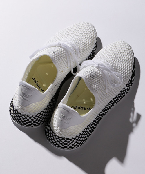 adidas Originals（アディダスオリジナルス）の「＜adidas Originals(アディダス)＞ DEERUPT RUNNER/ディーラプト о（スニーカー・メンズ・ホワイト/ブラック・25.5cm/26cm/27cm/28cm/26.5cm/27.5cm/28.5cm）」の3枚目の写真