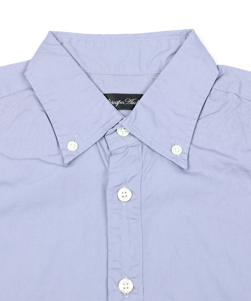 Audience（オーディエンス）の「日本製 シャーリング加工 ボタンダウン 長袖シャツ（シャツ/ブラウス・メンズ・ブラック系その他2/ブルー系その他3/ブルー/ブルー系その他2/ブラウン系その他/グレー系その他/ブルー系その他4/オフホワイト/ブルー系その他5/ブラック系その他/ネイビー/ブルー系その他/ピンク/ライトブルー/サックスブルー/ホワイト/ダークネイビー/ベージュ/ホワイト系その他/ブラック系その他3・S/M/L/XL）」の21枚目の写真