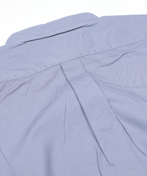 Audience（オーディエンス）の「日本製 シャーリング加工 ボタンダウン 長袖シャツ（シャツ/ブラウス・メンズ・ブラック系その他2/ブルー系その他3/ブルー/ブルー系その他2/ブラウン系その他/グレー系その他/ブルー系その他4/オフホワイト/ブルー系その他5/ブラック系その他/ネイビー/ブルー系その他/ピンク/ライトブルー/サックスブルー/ホワイト/ダークネイビー/ベージュ/ホワイト系その他/ブラック系その他3・S/M/L/XL）」の22枚目の写真