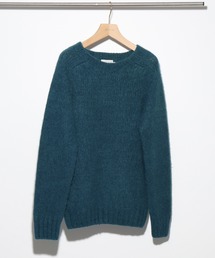 INVERALLAN | 【Begin掲載】INVERALLAN×EDIFICE / インバーアラン別注 アルパカMIXクルーネックニット(ニット/セーター)