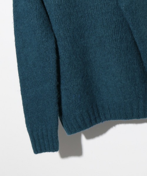 INVERALLAN（インバーアラン）の「【Begin掲載】INVERALLAN×EDIFICE / インバーアラン別注 アルパカMIXクルーネックニット（ニット/セーター・メンズ・ホワイト/ブラック/ブルー/ブルーグリーン/オレンジ・38/40/42）」の18枚目の写真