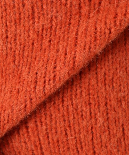 INVERALLAN（インバーアラン）の「【Begin掲載】INVERALLAN×EDIFICE / インバーアラン別注 アルパカMIXクルーネックニット（ニット/セーター・メンズ・ホワイト/ブラック/ブルー/ブルーグリーン/オレンジ・38/40/42）」の8枚目の写真