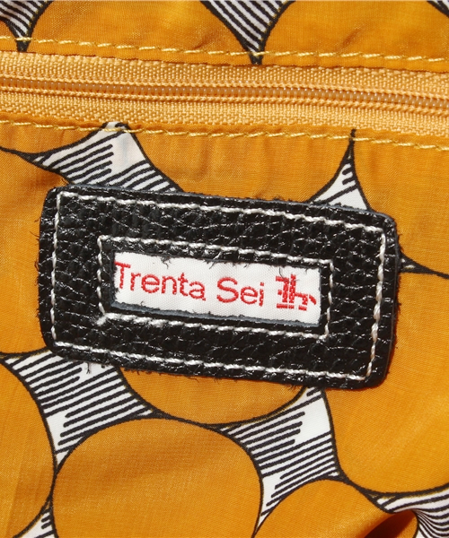 LIVETART（リヴェタート）の「Trenta sei/ファブリックトート(M)（トートバッグ・レディース・ネイビー/グレー・FREE）」の10枚目の写真