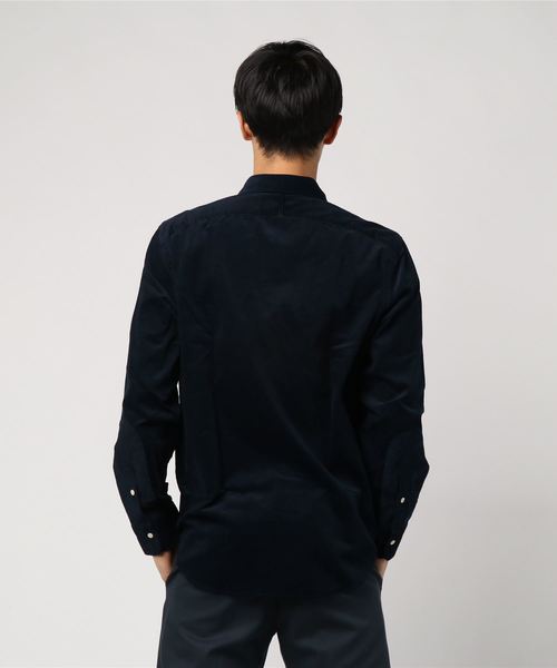 HAND ROOM(ハンドルーム)の「HAND ROOM: コーデュロイシャツ(シャツ/ブラウス・メンズ・ダークブラウン/ネイビー/マスタード・S/M/L)」の5枚目の写真