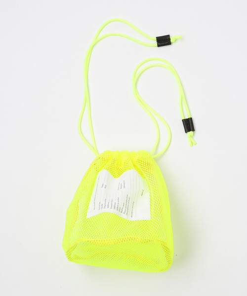 20/80(テゥエンティーエイティー)の「【20/80】トゥエンティーエイティー/NYLON MESH PERSONAL EFFECTS BAG(ハンドバッグ・メンズ・ブラック/グリーン/イエロー/オレンジ・FREE)」の4枚目の写真