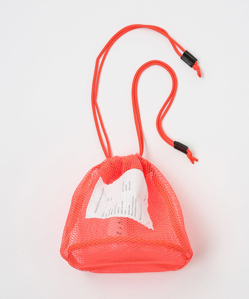20/80(テゥエンティーエイティー)の「【20/80】トゥエンティーエイティー/NYLON MESH PERSONAL EFFECTS BAG(ハンドバッグ・メンズ・ブラック/グリーン/イエロー/オレンジ・FREE)」の1枚目の写真