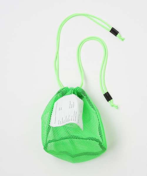 20/80(テゥエンティーエイティー)の「【20/80】トゥエンティーエイティー/NYLON MESH PERSONAL EFFECTS BAG(ハンドバッグ・メンズ・ブラック/グリーン/イエロー/オレンジ・FREE)」の3枚目の写真
