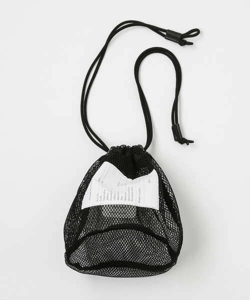 20/80(テゥエンティーエイティー)の「【20/80】トゥエンティーエイティー/NYLON MESH PERSONAL EFFECTS BAG(ハンドバッグ・メンズ・ブラック/グリーン/イエロー/オレンジ・FREE)」の2枚目の写真