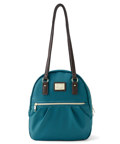 Live in comfort（リブインコンフォート）の「リブ　イン　コンフォート　どんなシーンにも心強い！　リュックにもショルダーにもなる２－ＷＡＹお役立ちバッグ（バックパック/リュック・レディース・ブラック/レッド/ターコイズブルー/ベージュ・ONE SIZE）」の11枚目の写真