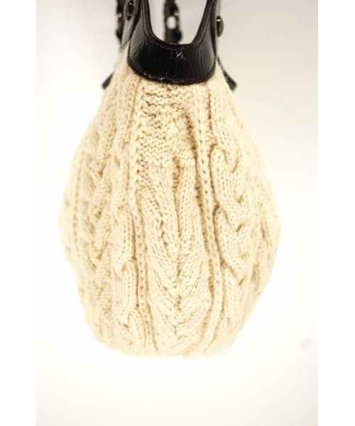 ブランド古着】ニットハンドバッグ（ハンドバッグ）｜BURBERRY BLUE