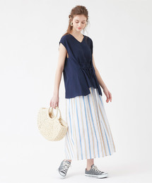 titivate（ティティベイト）の「ﾏﾙﾁwayｳｴｽﾄﾏｰｸﾌﾞﾗｳｽ（シャツ/ブラウス・レディース）」