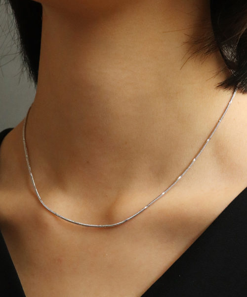 florist(フローリスト)の「5種類展開ノンチャームショートネックレス(ネックレス・レディース・シルバー系その他2/シルバー系その他3/シルバー系その他4/シルバー系その他5/シルバー系その他6/ゴールド系その他2/ゴールド系その他3/ゴールド系その他4/ゴールド系その他5/ゴールド系その他6・FREE)」の4枚目の写真