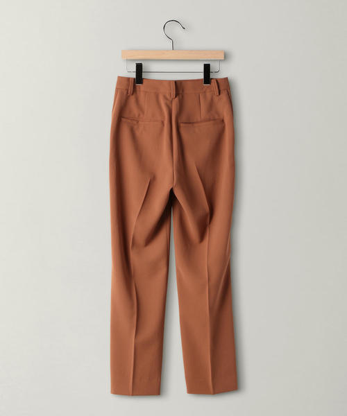 BEAUTY&YOUTH UNITED ARROWS（ビューティーアンドユースユナイテッドアローズ）の「BY ツイルセンタープレス9分丈パンツо（その他パンツ・レディース・ブラウン/ネイビー/ライラック・SMALL/LARGE/MEDIUM）」の16枚目の写真
