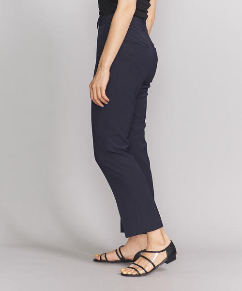 BEAUTY&YOUTH UNITED ARROWS（ビューティーアンドユースユナイテッドアローズ）の「BY ツイルセンタープレス9分丈パンツо（その他パンツ・レディース・ブラウン/ネイビー/ライラック・SMALL/LARGE/MEDIUM）」の12枚目の写真