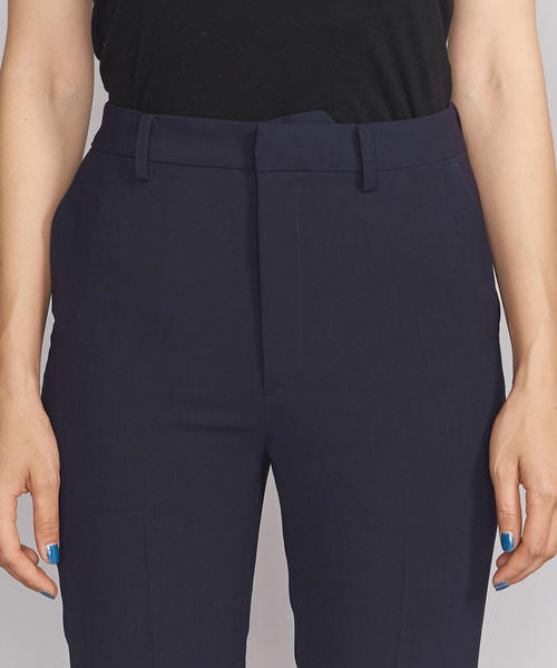 BEAUTY&YOUTH UNITED ARROWS（ビューティーアンドユースユナイテッドアローズ）の「BY ツイルセンタープレス9分丈パンツо（その他パンツ・レディース・ブラウン/ネイビー/ライラック・SMALL/LARGE/MEDIUM）」の14枚目の写真