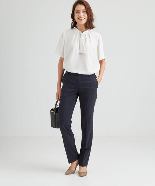 【今期極美品♡】ボウタイ ブラウス green label relaxing green label relaxing（グリーンレーベルリラクシング）の「P