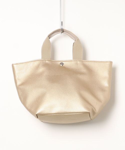 DouDou（ドゥドゥ）の「舟形ト-トバッグ（ショルダーバッグ・レディース・ブラック/ゴールド/グレイッシュベージュ・FREE）」の3枚目の写真