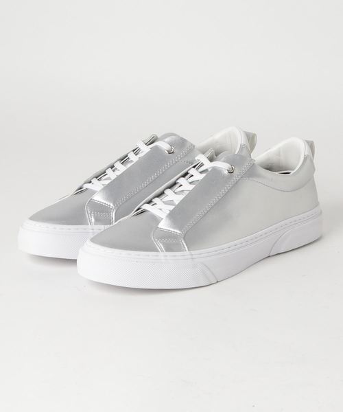 SLACK FOOTWEAR（スラックフットウェア）の「[SLACK / スラック]LIBERIO（スニーカー・メンズ・ホワイト×ホワイト/ベージュ/ブラック×ホワイト/ブラック×ブラック/シルバー系その他/ブラック系その他2・26.5cm/27.5cm/27cm/28cm/26cm/23cm/24.5cm/24cm/25cm/23.5cm/24.5㎝）」の6枚目の写真