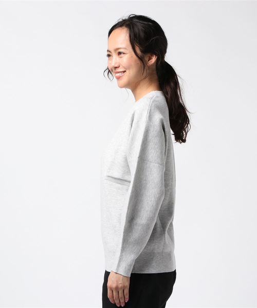 Banana Republic（バナナリパブリック）の「スポーティセーター（スウェット・レディース・ネイビー/グレー/ホワイト・XS/S/M）」の4枚目の写真