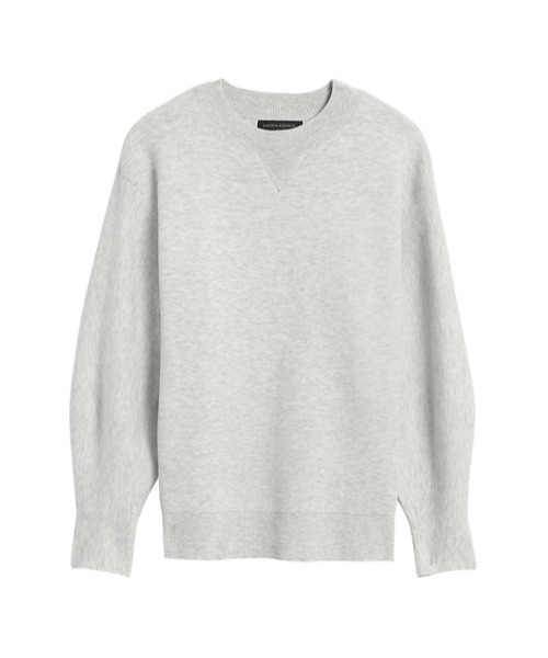 Banana Republic（バナナリパブリック）の「スポーティセーター（スウェット・レディース・ネイビー/グレー/ホワイト・XS/S/M）」の12枚目の写真