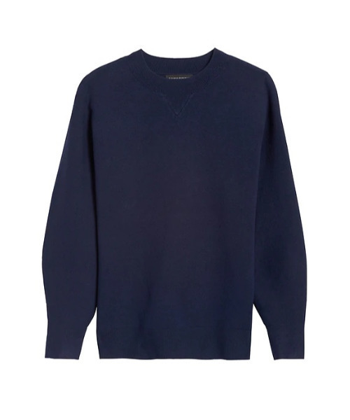 Banana Republic（バナナリパブリック）の「スポーティセーター（スウェット・レディース・ネイビー/グレー/ホワイト・XS/S/M）」の11枚目の写真